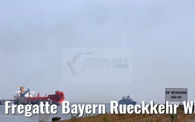Fregatte Bayern Rueckkehr Wilhelmshaven 03.07.2015