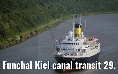 Funchal Kiel canal transit 29. July 2014