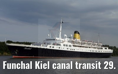 Funchal Kiel canal transit 29. July 2014