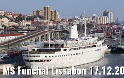 MS Funchal Lissabon 17.12.2021