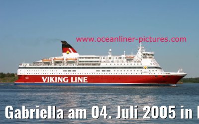 Gabriella am 04. Juli 2005 in Helsinki