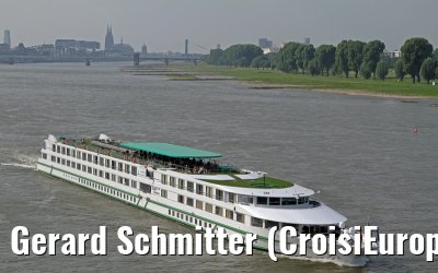 Gerard Schmitter (CroisiEurope, built in 2012) departing Cologne - May 30, 2012