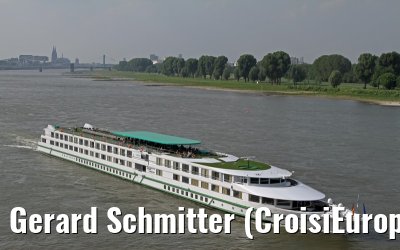 Gerard Schmitter (CroisiEurope, built in 2012) departing Cologne - May 30, 2012