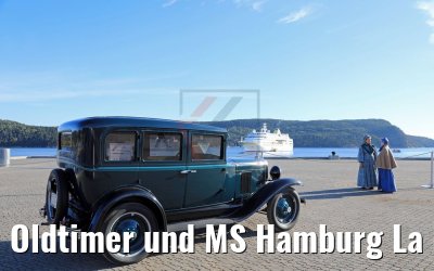 Oldtimer und MS Hamburg La Baie, Saguenay