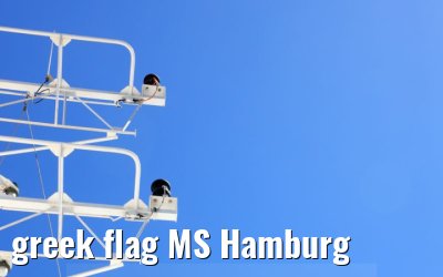 greek flag MS Hamburg