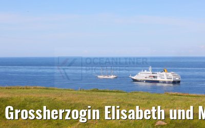 Grossherzogin Elisabeth und MS Hamburg Helgoland 29.06.2024