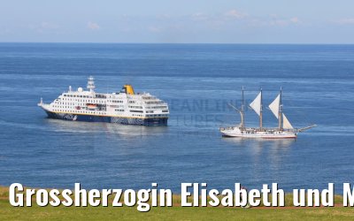Grossherzogin Elisabeth und MS Hamburg Helgoland 29.06.2024