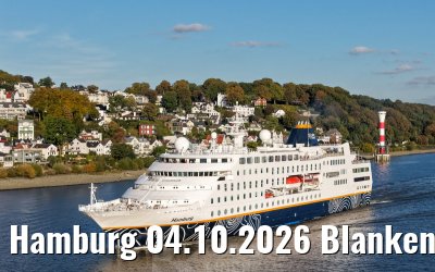 Hamburg 04.10.2026 Blankenese