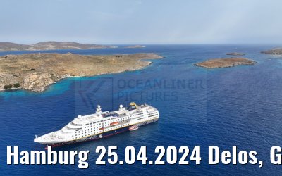 Hamburg 25.04.2024 Delos, Greece new branding