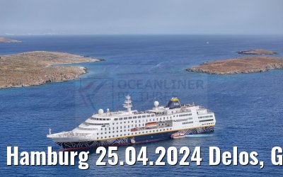 Hamburg 25.04.2024 Delos, Greece new branding