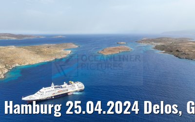 Hamburg 25.04.2024 Delos, Greece new branding