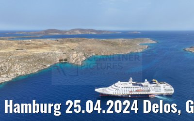 Hamburg 25.04.2024 Delos, Greece new branding