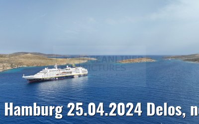 Hamburg 25.04.2024 Delos, new livery
