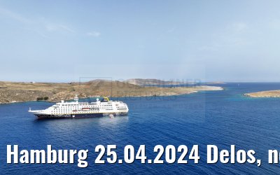 Hamburg 25.04.2024 Delos, new livery