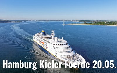 Hamburg Kieler Foerde 20.05.2025 after NOK
