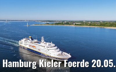 Hamburg Kieler Foerde 20.05.2025 after NOK