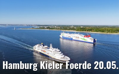 Hamburg Kieler Foerde 20.05.2025 after NOK