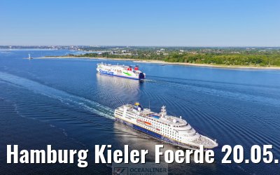 Hamburg Kieler Foerde 20.05.2025 after NOK