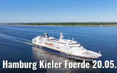Hamburg Kieler Foerde 20.05.2025 after NOK
