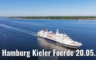 Hamburg Kieler Foerde 20.05.2025 after NOK