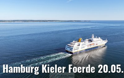 Hamburg Kieler Foerde 20.05.2025 after NOK