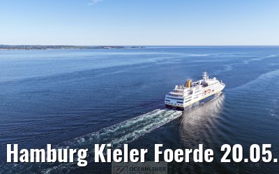 Hamburg Kieler Foerde 20.05.2025 after NOK