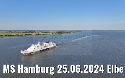 MS Hamburg 25.06.2024 Elbe river