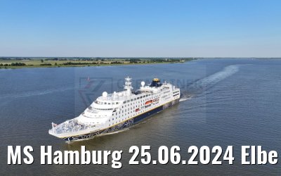 MS Hamburg 25.06.2024 Elbe river