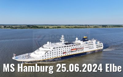 MS Hamburg 25.06.2024 Elbe river