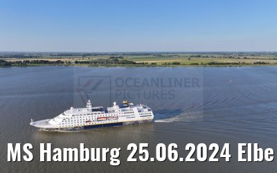 MS Hamburg 25.06.2024 Elbe river