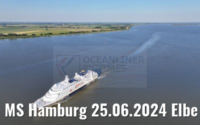 MS Hamburg 25.06.2024 Elbe river