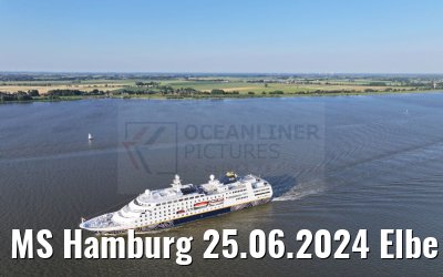 MS Hamburg 25.06.2024 Elbe river