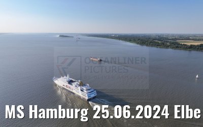 MS Hamburg 25.06.2024 Elbe river