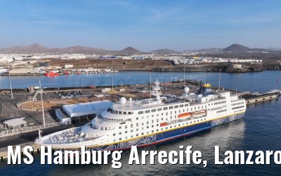 MS Hamburg Arrecife, Lanzarote 25.02.2025