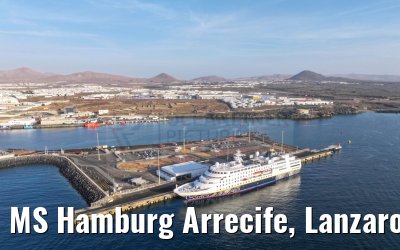 MS Hamburg Arrecife, Lanzarote 25.02.2025