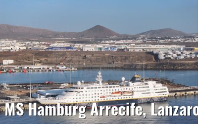 MS Hamburg Arrecife, Lanzarote 25.02.2025