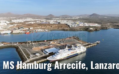 MS Hamburg Arrecife, Lanzarote 25.02.2025