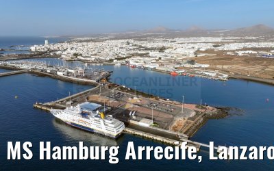 MS Hamburg Arrecife, Lanzarote 25.02.2025