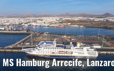 MS Hamburg Arrecife, Lanzarote 25.02.2025