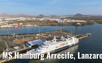 MS Hamburg Arrecife, Lanzarote 25.02.2025
