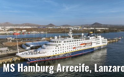 MS Hamburg Arrecife, Lanzarote 25.02.2025