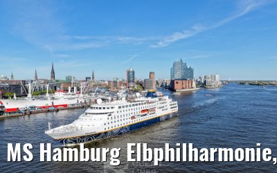 MS Hamburg Elbphilharmonie, Landungsbruecken and Skyline Hamburg 29.04.2026