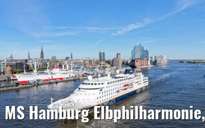 MS Hamburg Elbphilharmonie, Landungsbruecken and Skyline Hamburg 29.04.2026