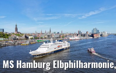 MS Hamburg Elbphilharmonie, Landungsbruecken and Skyline Hamburg 29.04.2026