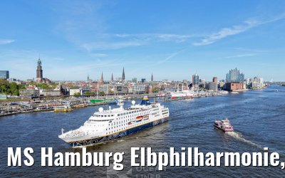MS Hamburg Elbphilharmonie, Landungsbruecken and Skyline Hamburg 29.04.2026