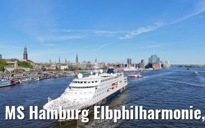 MS Hamburg Elbphilharmonie, Landungsbruecken and Skyline Hamburg 29.04.2026