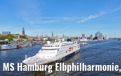 MS Hamburg Elbphilharmonie, Landungsbruecken and Skyline Hamburg 29.04.2026