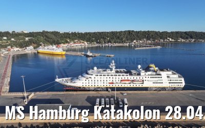 MS Hamburg Katakolon 28.04.2024