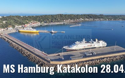 MS Hamburg Katakolon 28.04.2024