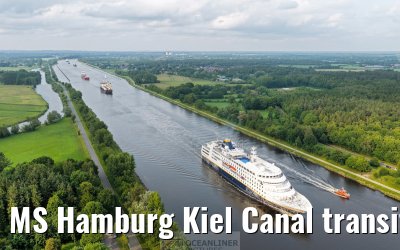 MS Hamburg Kiel Canal transit 09.06.2025